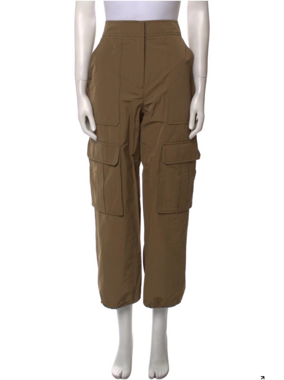 Veronica Beard Olive Brown Cargo Pants